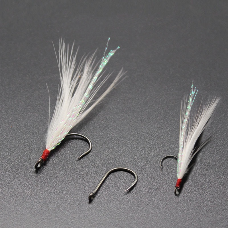 Fishing Equipment Deals - Haczyki wędkarskie Stream Lure z piórkiem