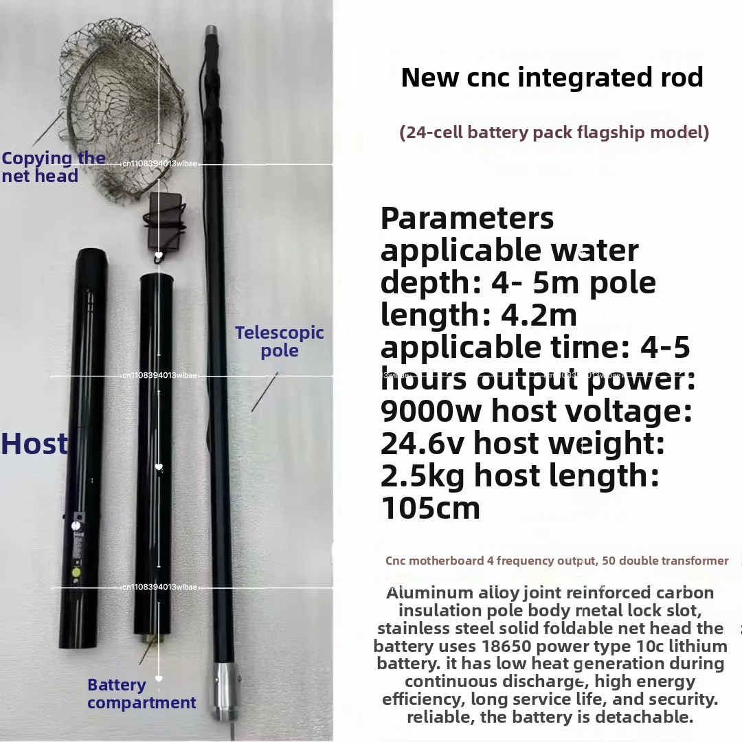 4.2m 9000W Ultralekka Elektryc – Landing Net Telescopic recenzja i cena