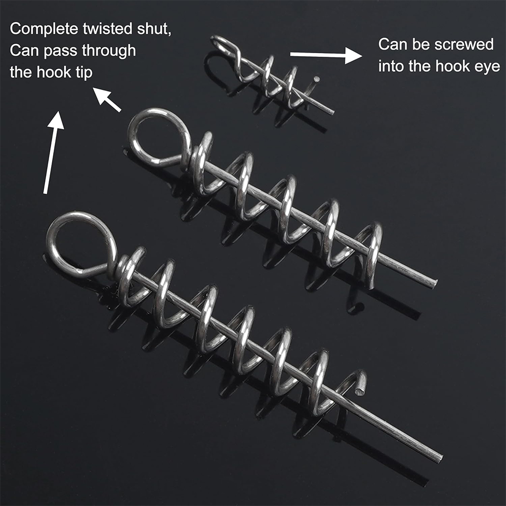 50Pcs Spring Twist Lock Fishin – Fishing Equipment Used recenzja i cena